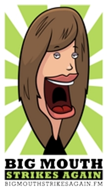 Big Mouth Strikes Again Logo