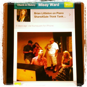 Brian Littleton on Piano ShareASale ThinkTank 2012 on Foursquare