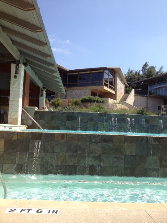 Pool time {feat.music from The Cure and swim up bar}