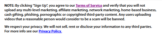Old OneLoad Terms of Service